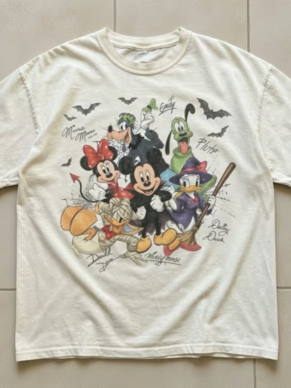 Mickey and Friends Signature Halloween T-Shirt